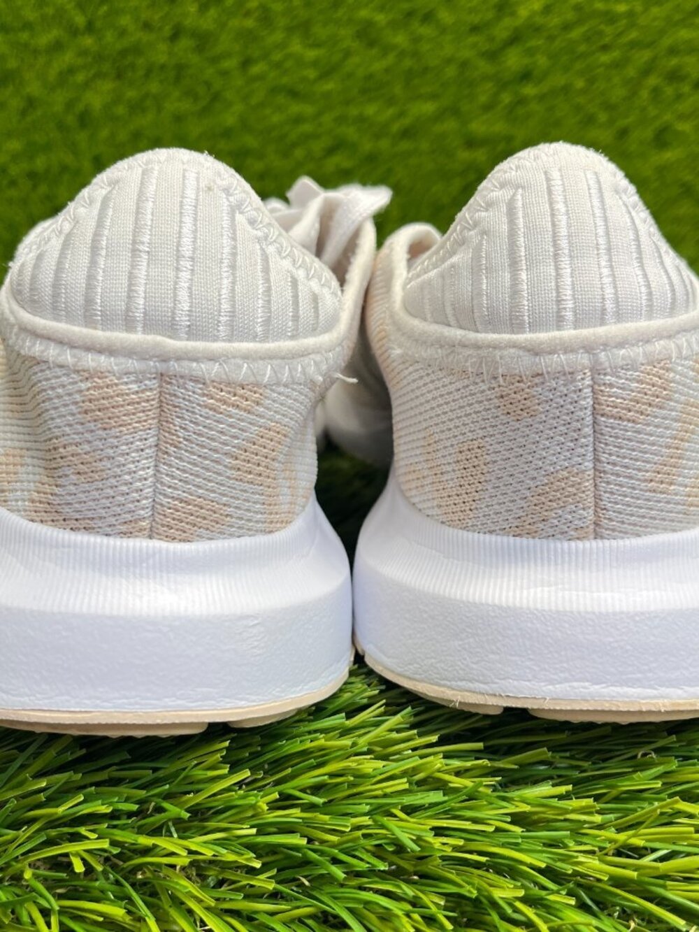 adidas Women’s White and Light Gold Athletic Sneakers - Picture 6 of 10